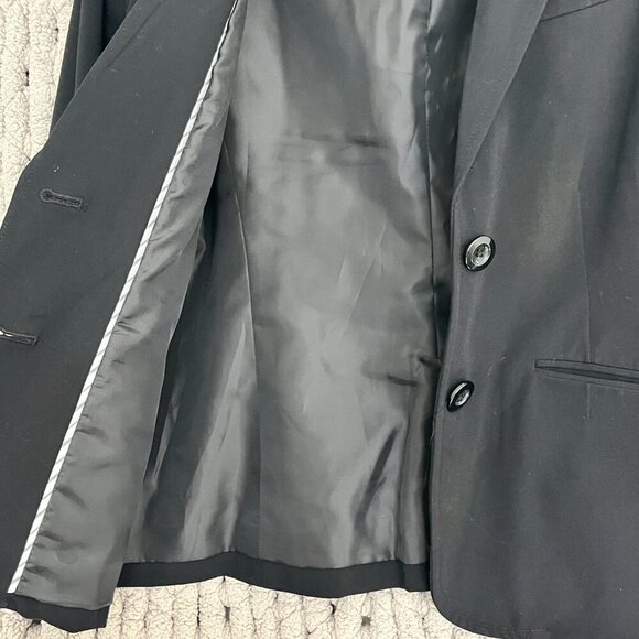 Lauren Conrad Black Tailored 3/4 Length Sleeve Blazer Size 10 - Picture 7 of 13
